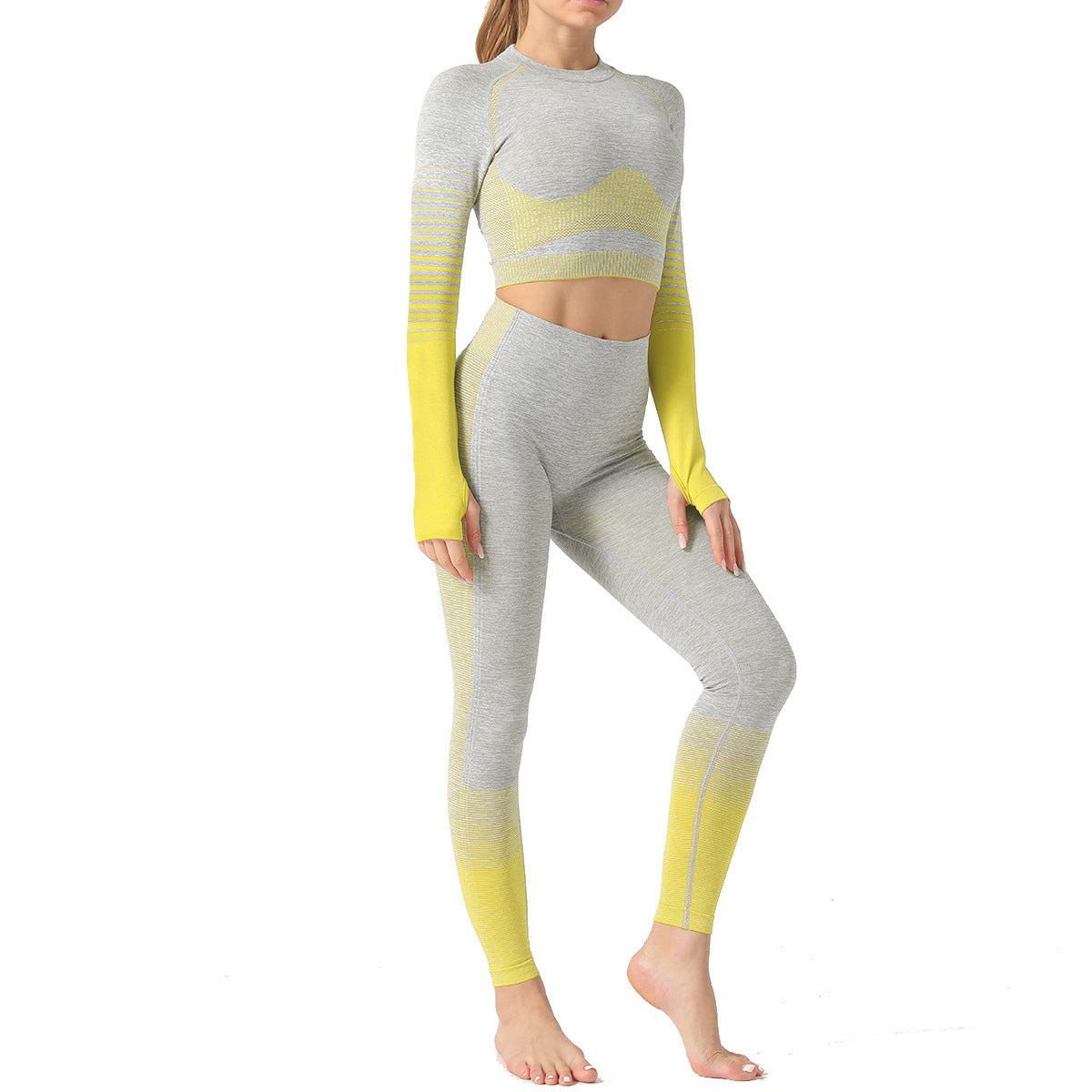 European and American seamless yoga suits