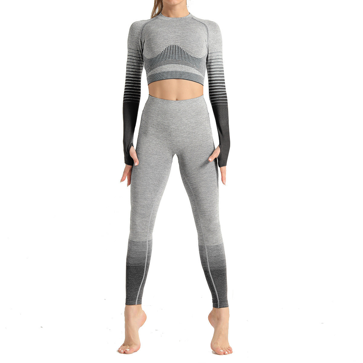 European and American seamless yoga suits