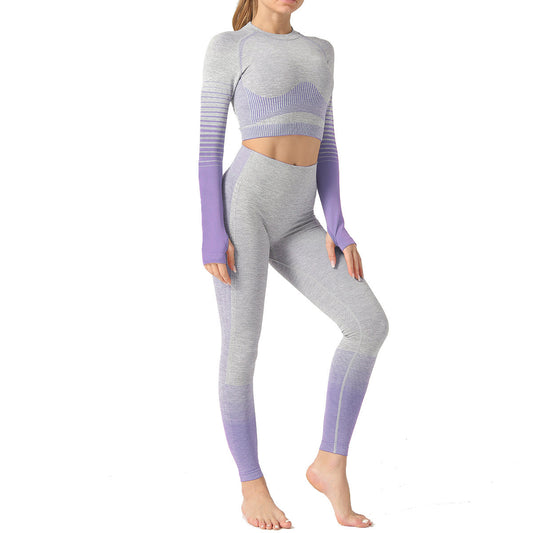 European and American seamless yoga suits