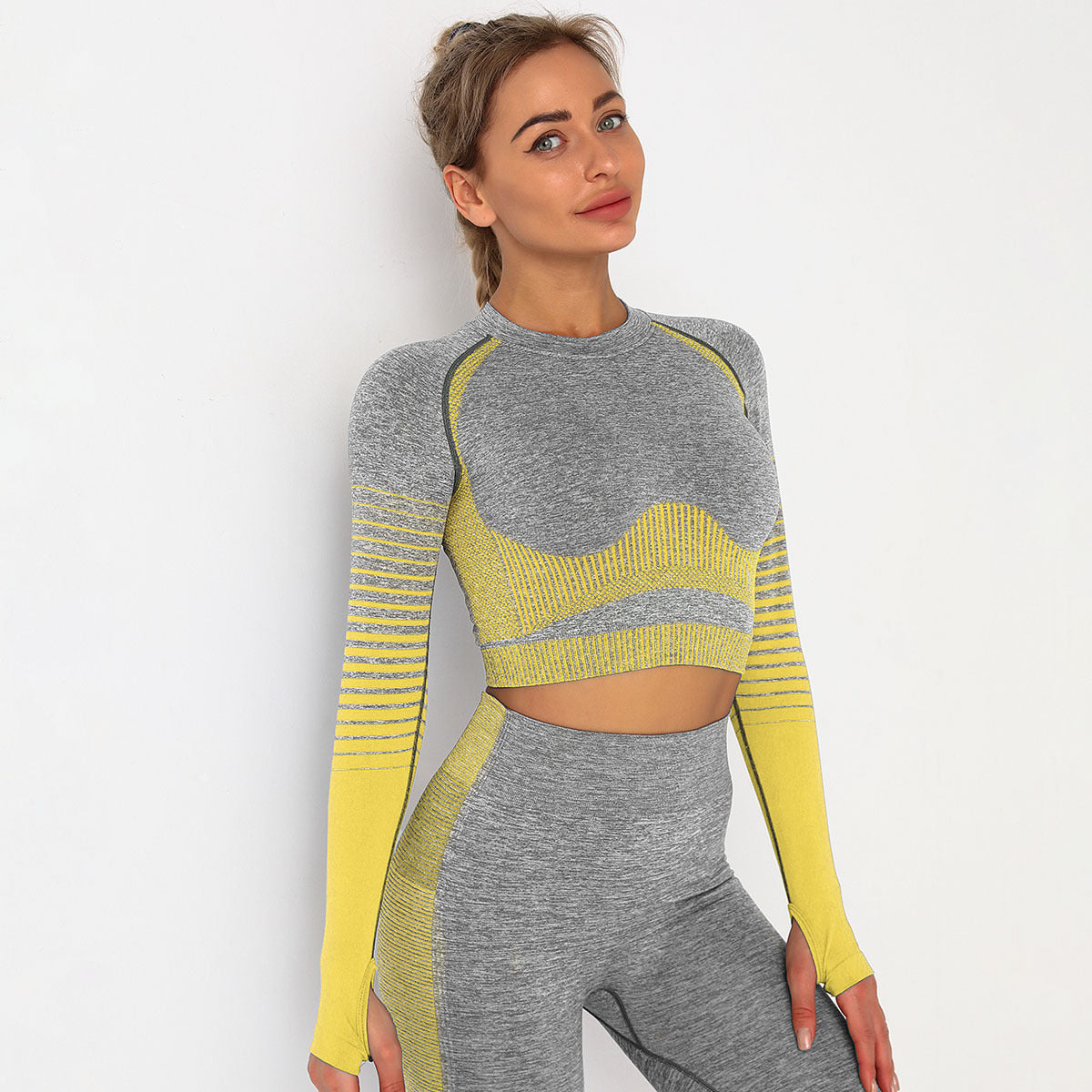 European and American seamless yoga suits