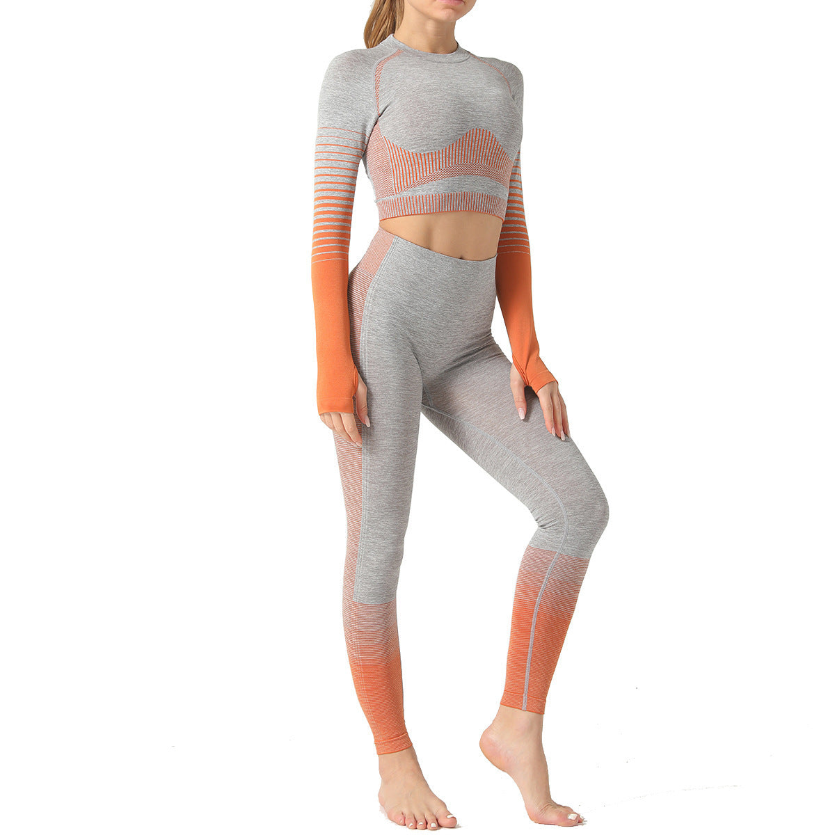 European and American seamless yoga suits