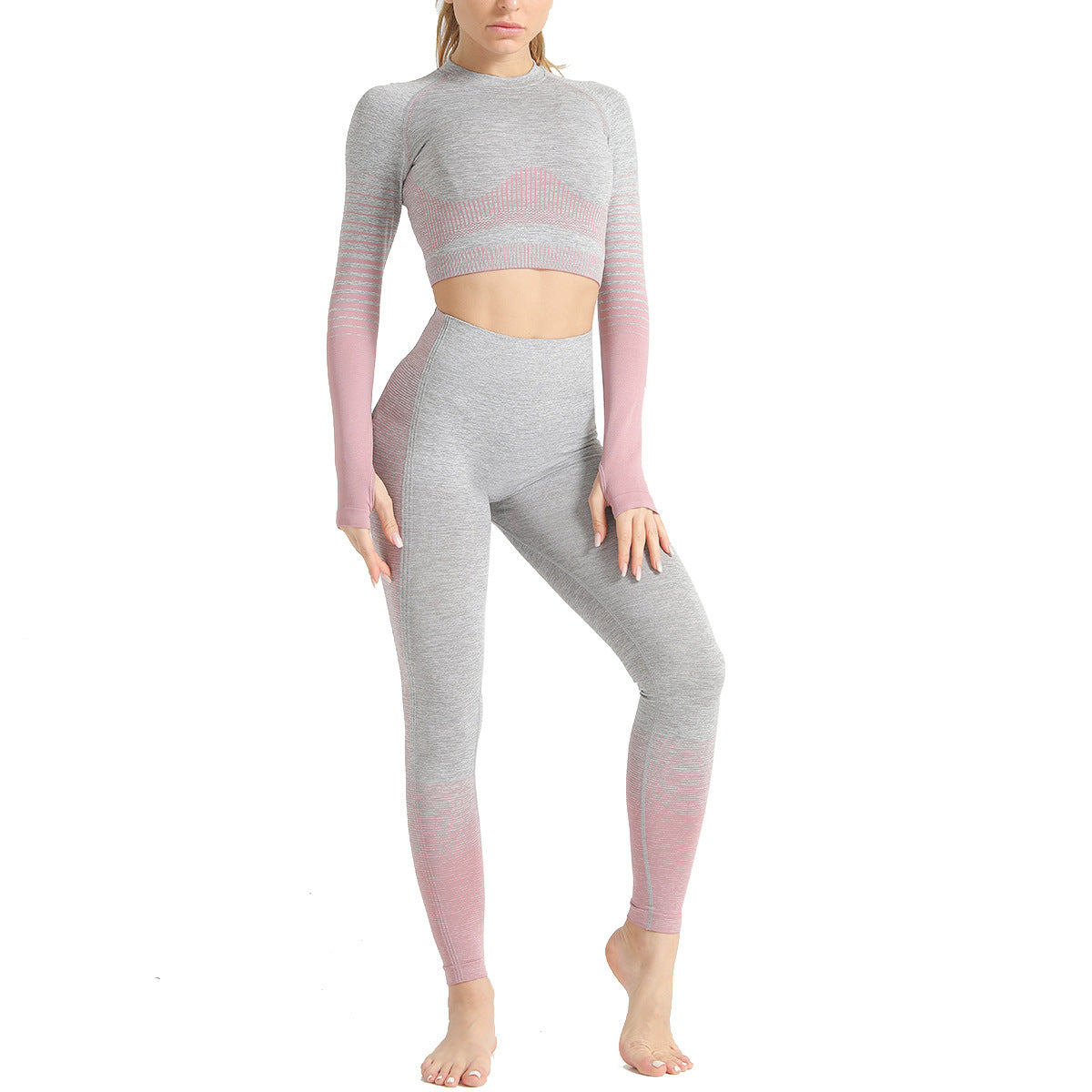 European and American seamless yoga suits