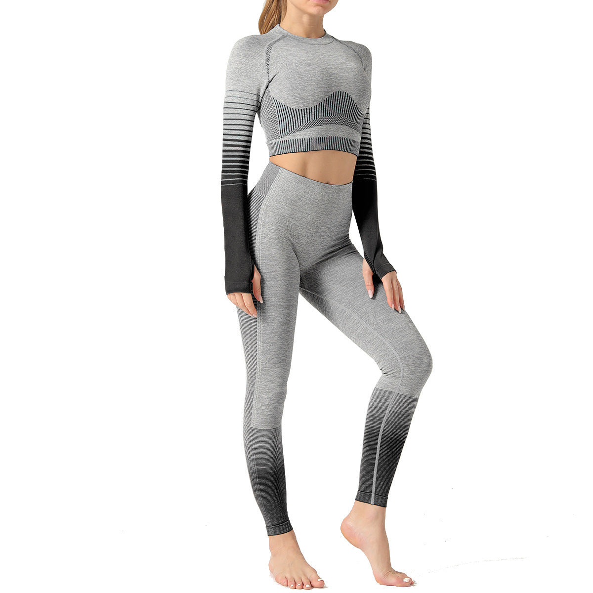 European and American seamless yoga suits