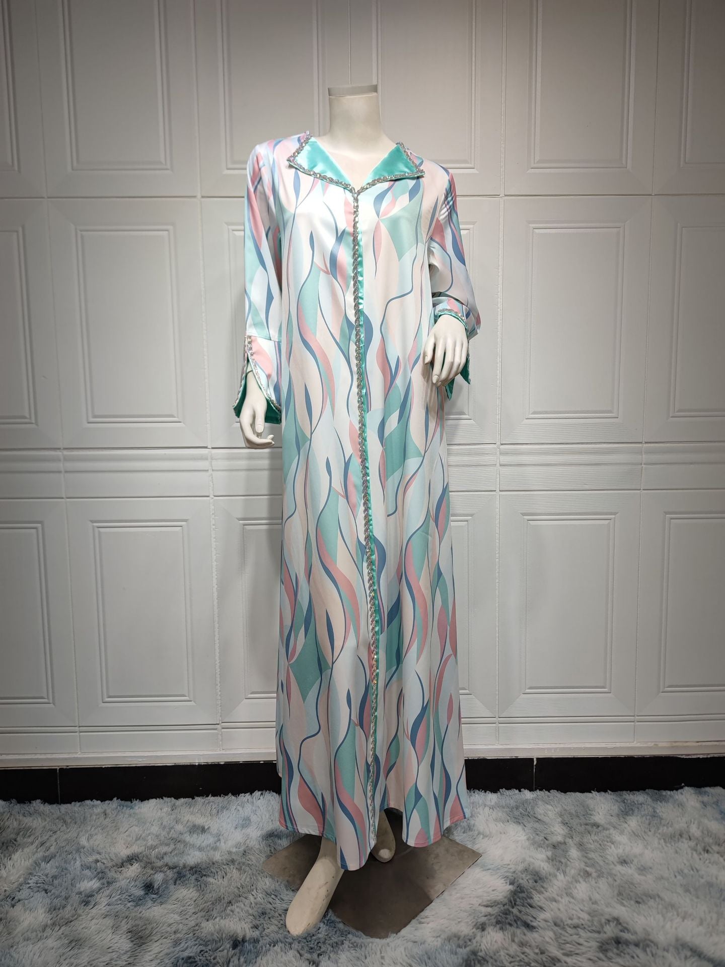 Clothing Printing Diamond Women's Clothing Djellaba