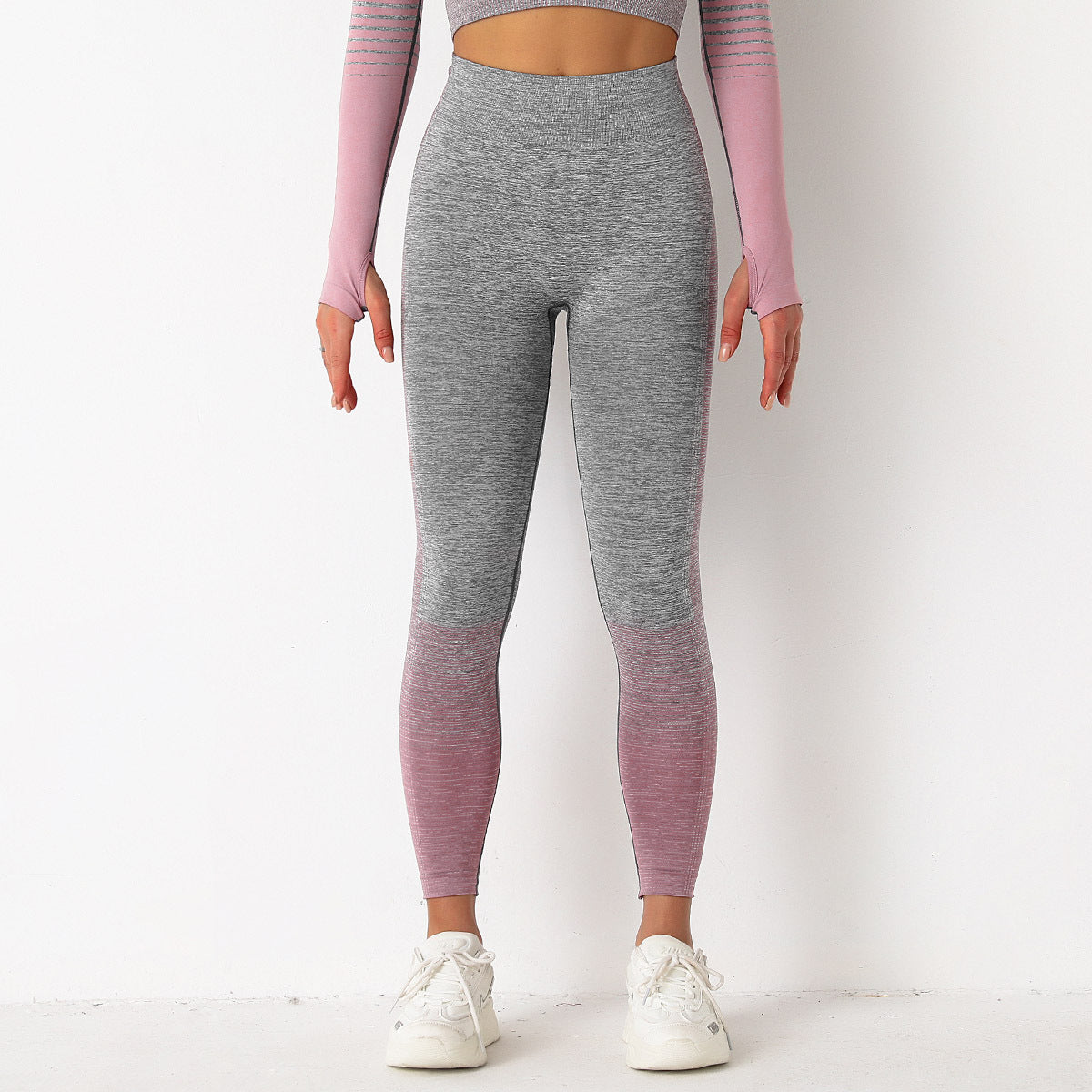 European and American seamless yoga suits