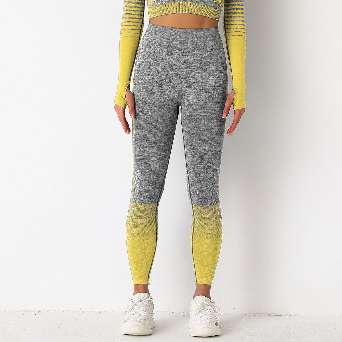 European and American seamless yoga suits