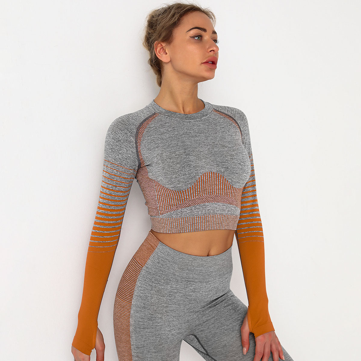 European and American seamless yoga suits