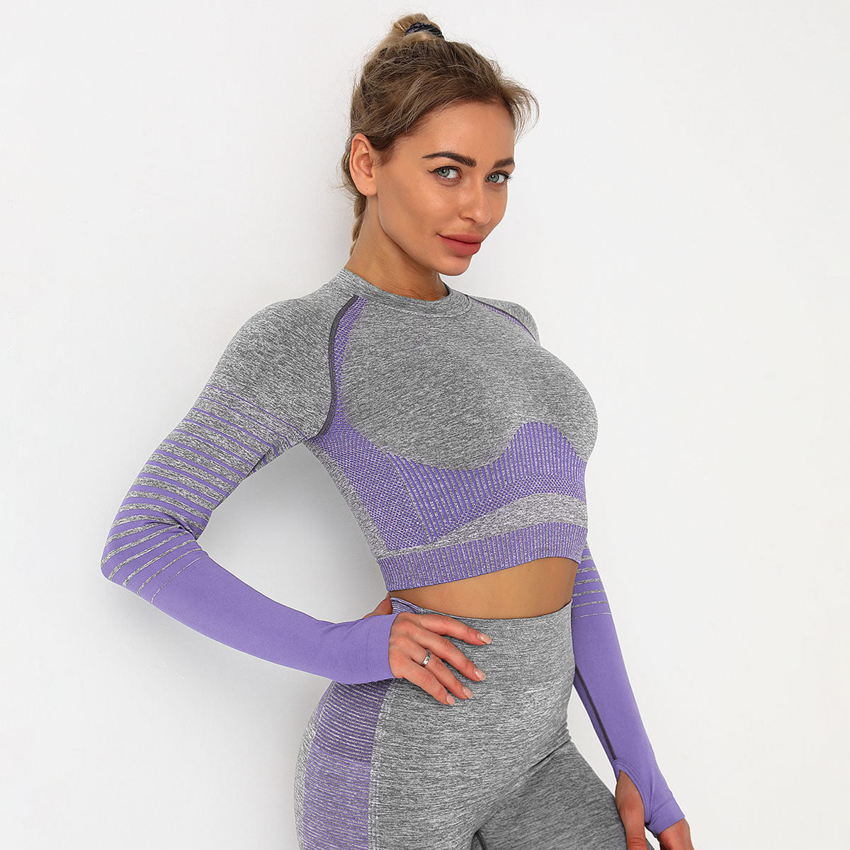 European and American seamless yoga suits